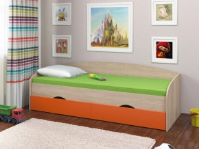 Кровать Соня 2 сонома-оранжевый в Асбесте - asbest.magazinmebel.ru | фото - изображение 1