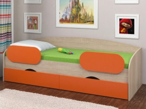 Кровать Соня 2 сонома-оранжевый в Асбесте - asbest.magazinmebel.ru | фото - изображение 2