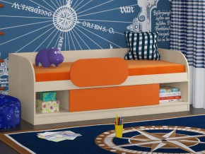Кровать Соня 4 дуб молочный-оранжевый в Асбесте - asbest.magazinmebel.ru | фото - изображение 3