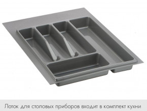 Кухонный гарнитур 1600 Лиственница охотская, белый бланш в Асбесте - asbest.magazinmebel.ru | фото - изображение 2