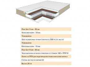 Матрас Волле 140х200 в Асбесте - asbest.magazinmebel.ru | фото - изображение 2