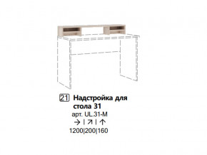 Надстройка для стола 31 (Полка) в Асбесте - asbest.magazinmebel.ru | фото
