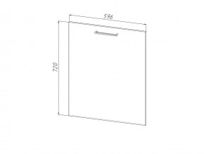 П 60 Комплект для посудомоечной машины 600 мм (цоколь + фасад) ЛДСП в Асбесте - asbest.magazinmebel.ru | фото