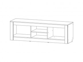 ТВ-тумба Ривьера анкор светлый в Асбесте - asbest.magazinmebel.ru | фото - изображение 2